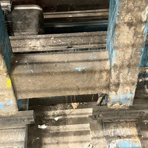 Basculeur industriel avant nettoyage cryogénique