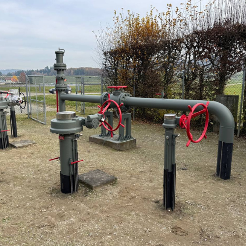 Peinture anticorrosion sur conduites de gaz